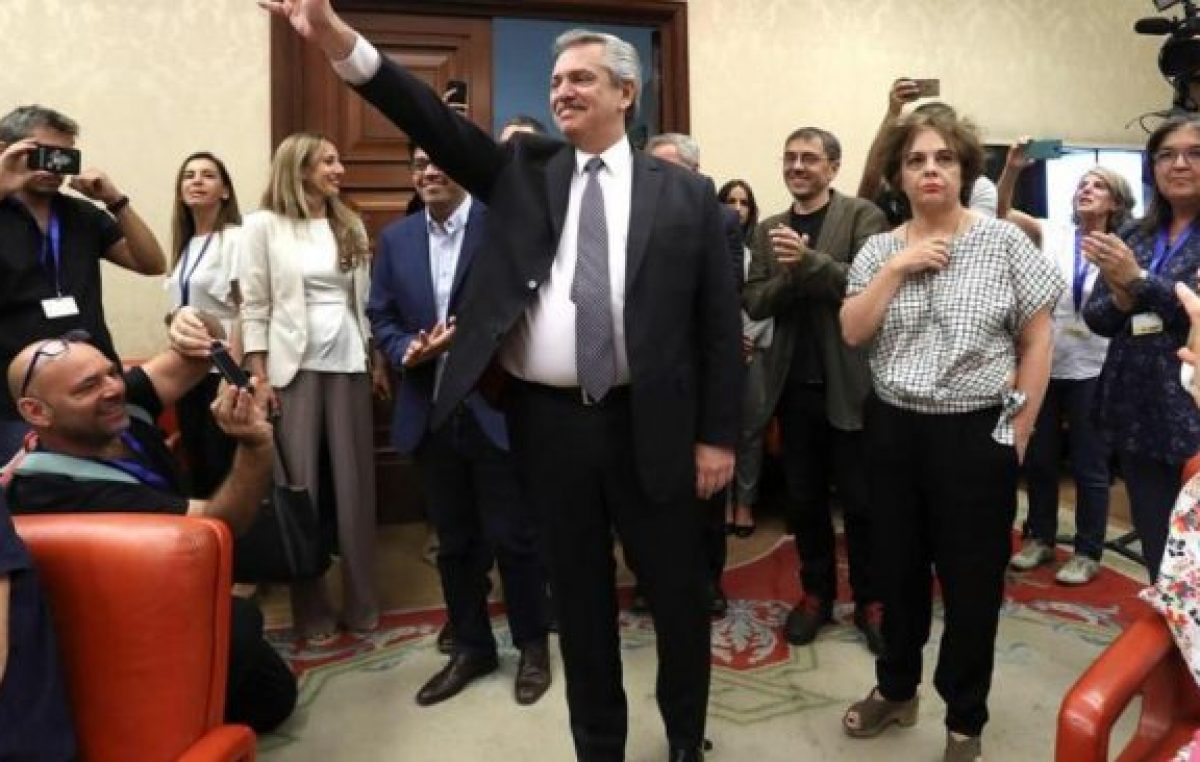 Alberto Fernández celebró las coincidencias con el presidente del Gobierno español