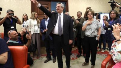 Alberto Fernández celebró las coincidencias con el presidente del Gobierno español