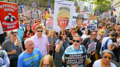 Desobediencia civil contra el Brexit duro