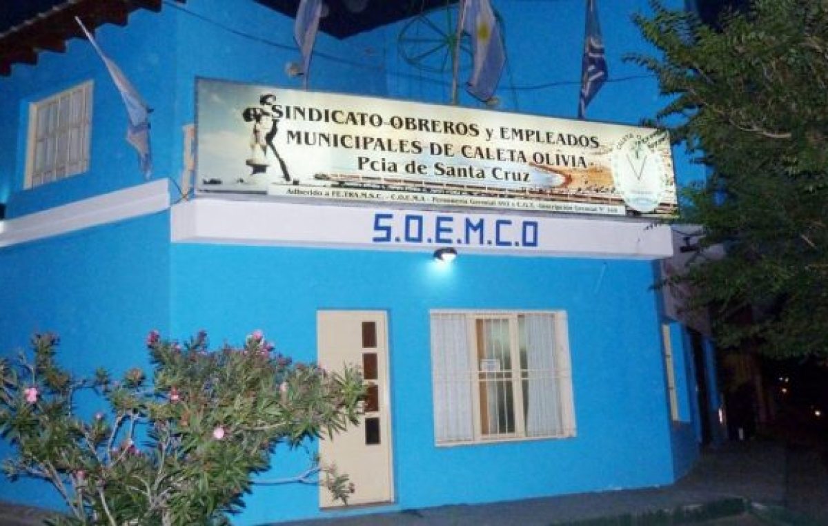 El Soemco Caleta Olivia inicia medida de fuerza