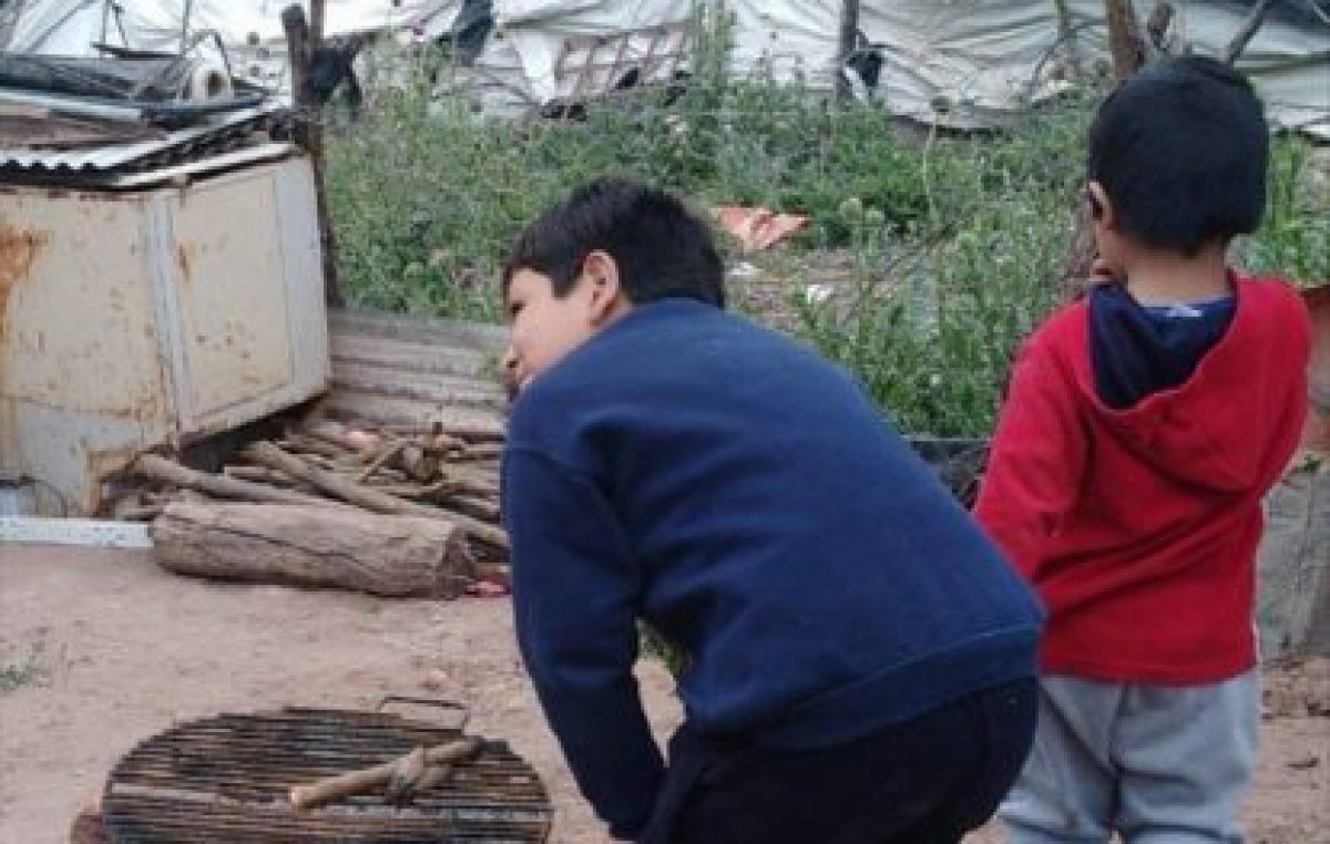 Una humilde mujer abrió un merendero destinado a niños de muy bajos recursos en Rosario de la Frontera