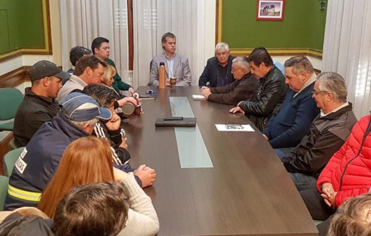 Gualeguaychú: Municipio y Sindicato se reunieron por la segunda paritaria del año