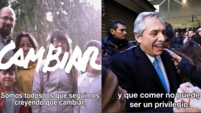 Macri, el candidato que no aparece ni en su propio spot