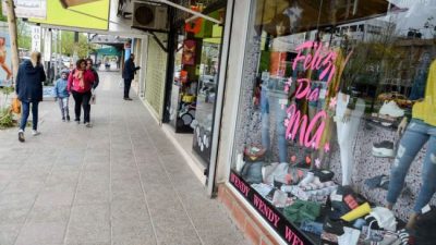 El Día de la Madre no se siente en los comercios neuquinos