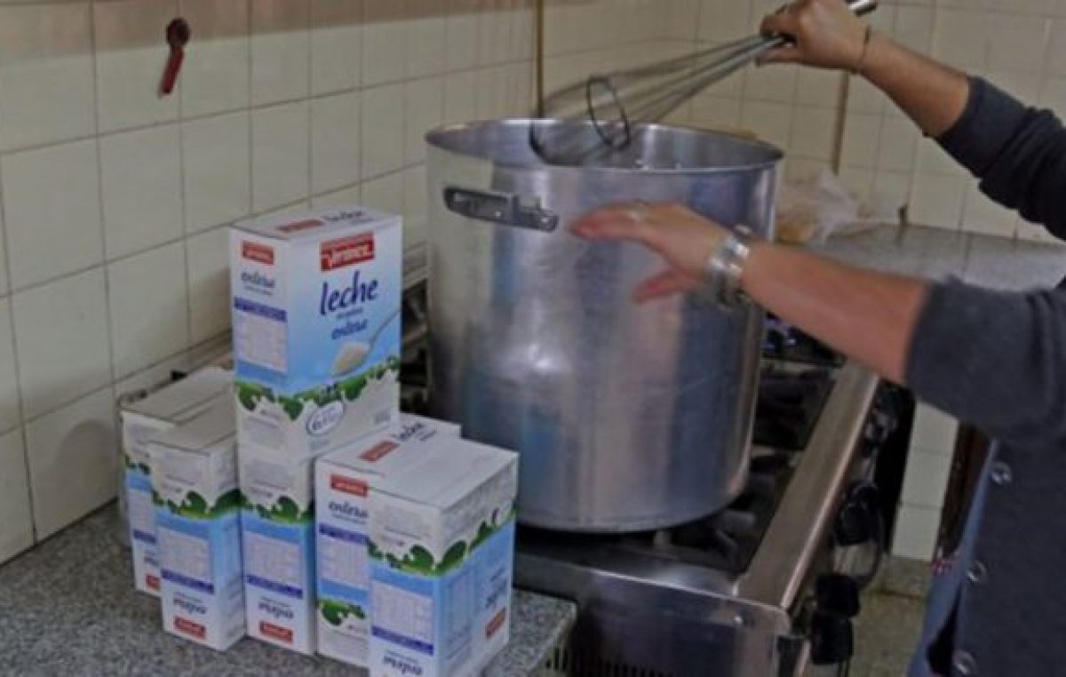 Denuncian falta de leche en varias escuelas de la ciudad de Neuquén