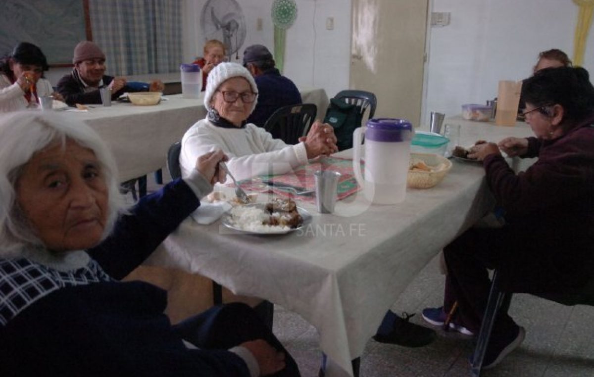 Comedor de ancianos en Santa Fe: «Este último año hubo un crecimiento notable de comensales»