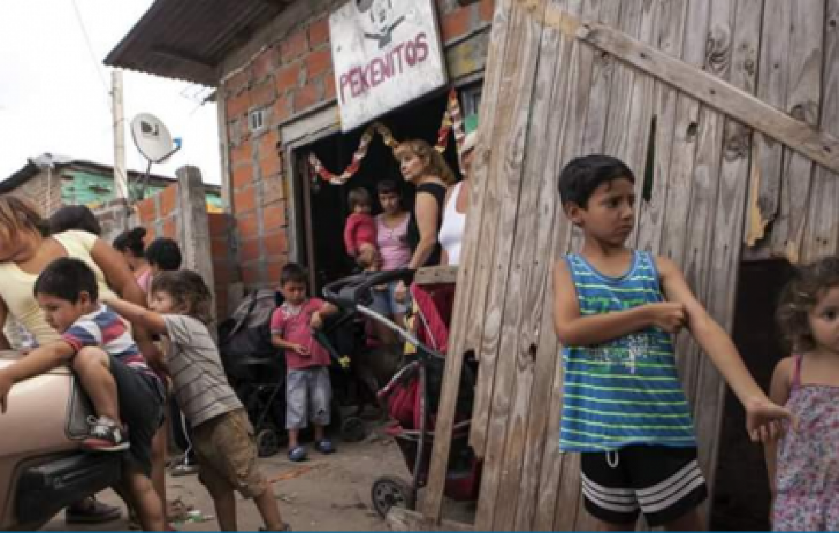 Déficit de servicios para uno de cada dos niños en el país