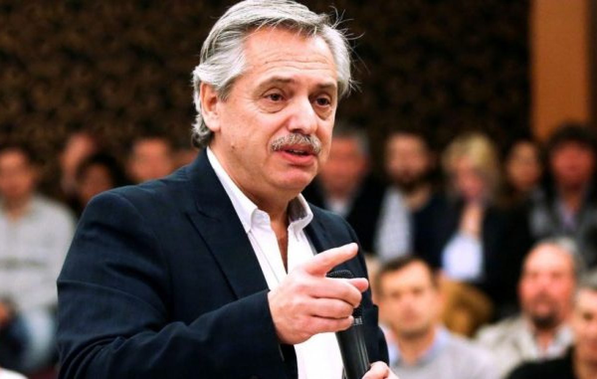 Alberto Fernández: «Vamos a cuidar los ahorros de los argentinos»