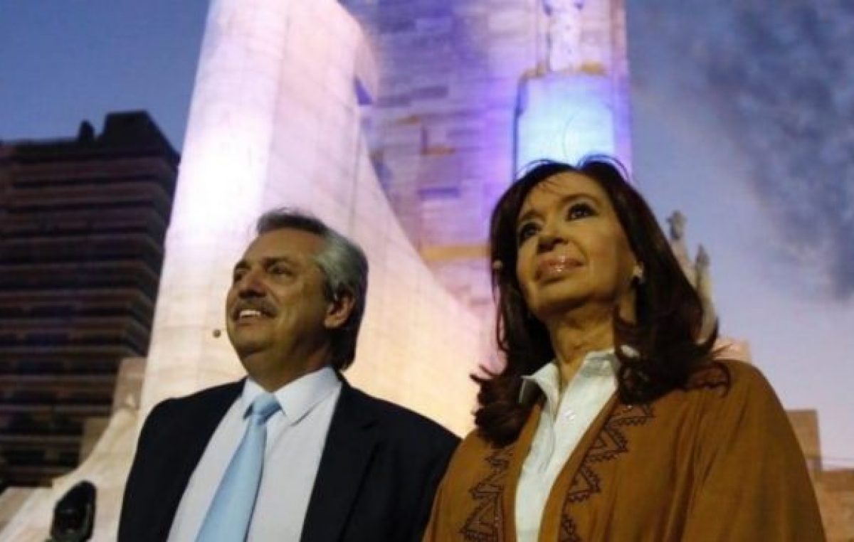 El PJ festeja con Alberto y Cristina el Día de la Lealtad