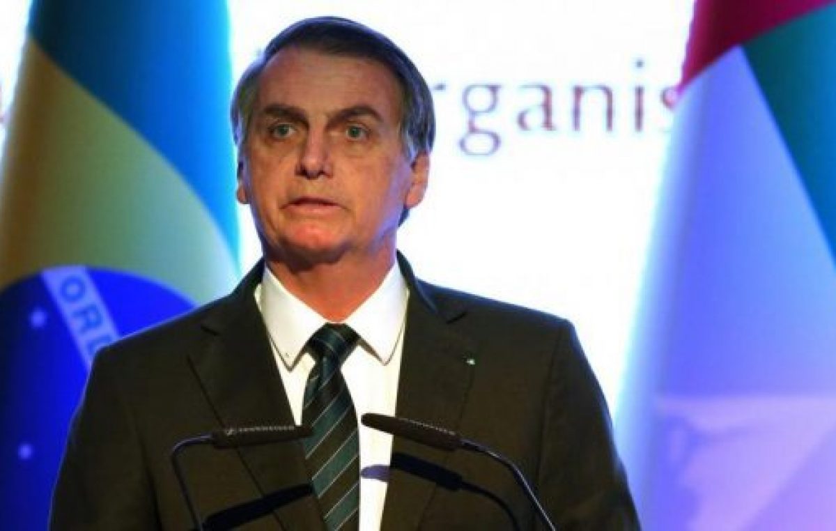 Bolsonaro, enojado con el triunfo de Alberto Fernández
