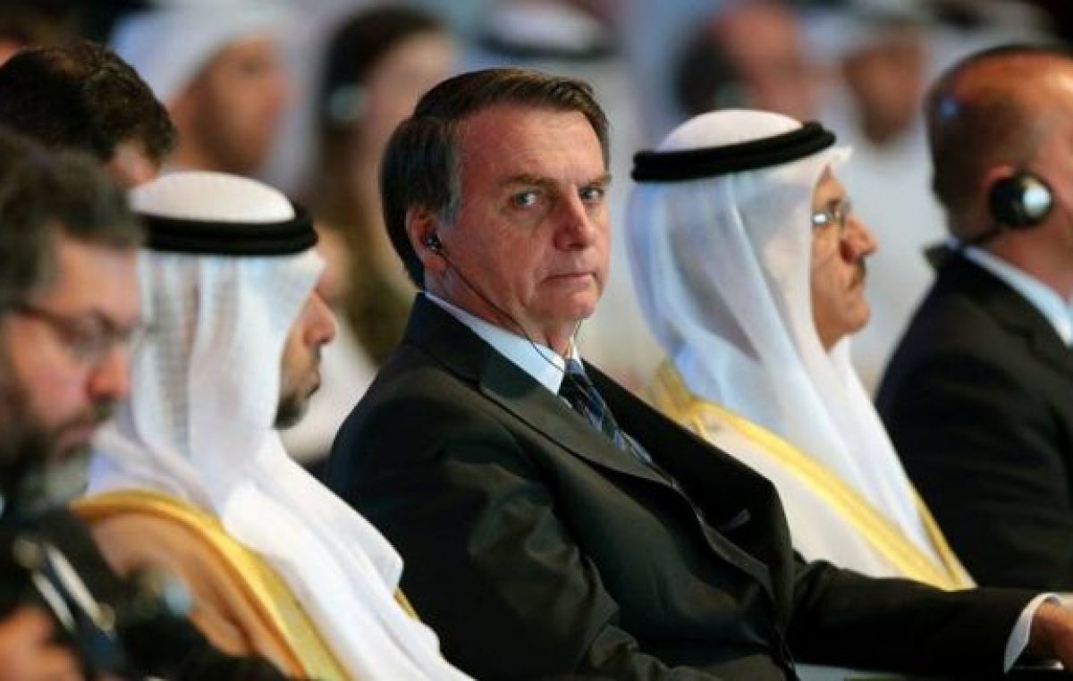 Bolsonaro sigue enojado con el triunfo de Alberto Fernández