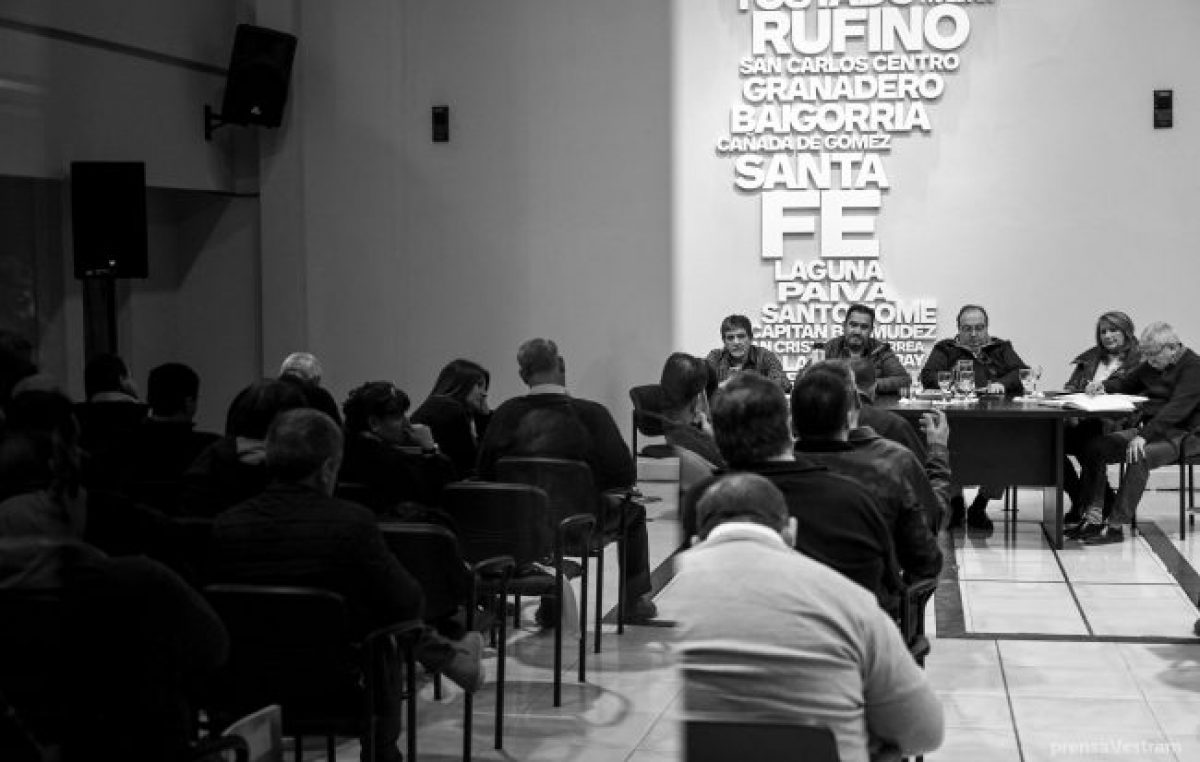 Santa Fe: FESTRAM ratifica el Estado de Alerta y Movilización
