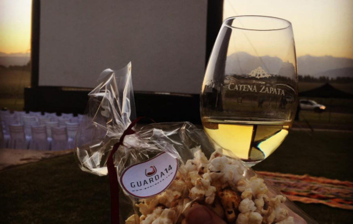 «Vino el cine», por las bodegas de Mendoza