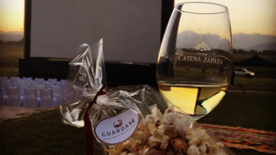 «Vino el cine», por las bodegas de Mendoza