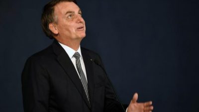 Bolsonaro no va al homenaje a la primera santa de Brasil