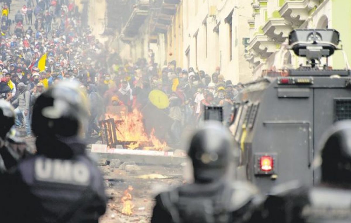 Cronología de la crisis en Ecuador