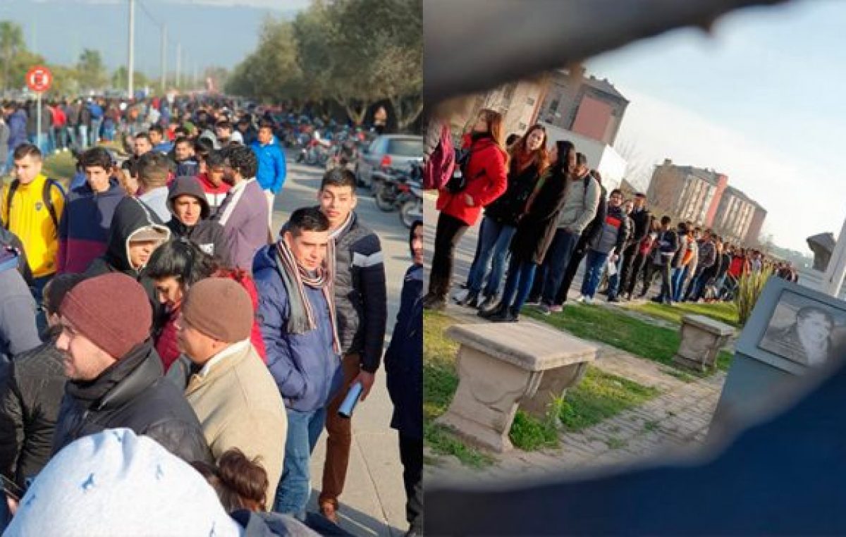 Macri, Vidal y los brotes marchitos: más de 2500 personas aplicaron para apenas doce puestos en una fábrica
