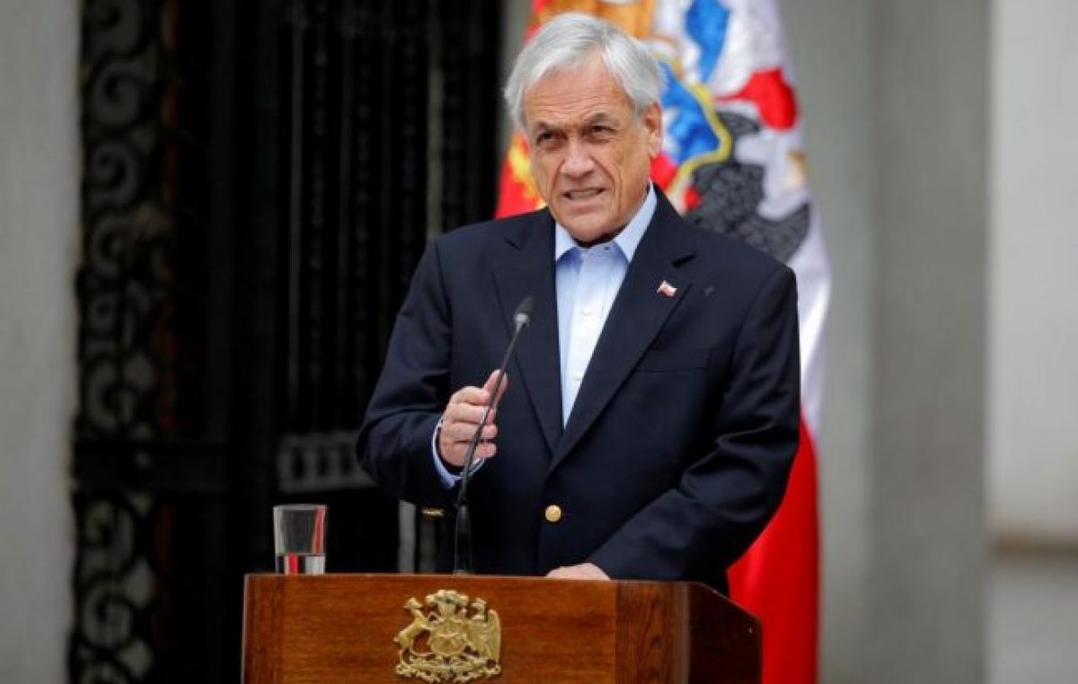 Crisis en Chile: Piñera descartó renunciar