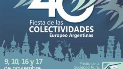 40 años de la Fiesta de las Colectividades en Bariloche