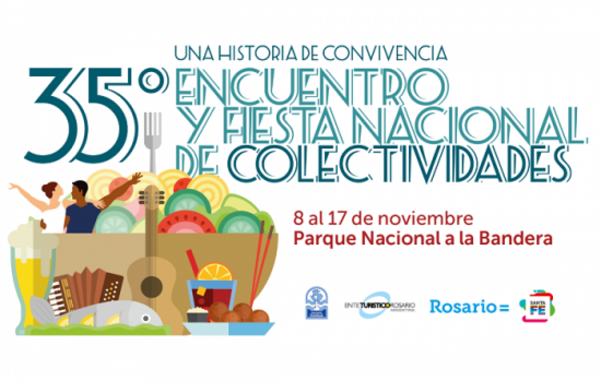 Rosario: Colectividades festeja sus 35 años a puro baile y sabores típicos