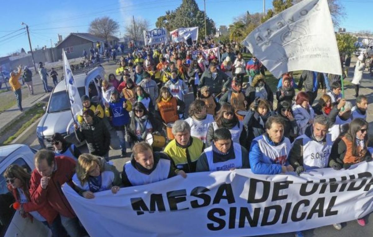 Chubut: “Habrá quienes no cobren ni un centavo”