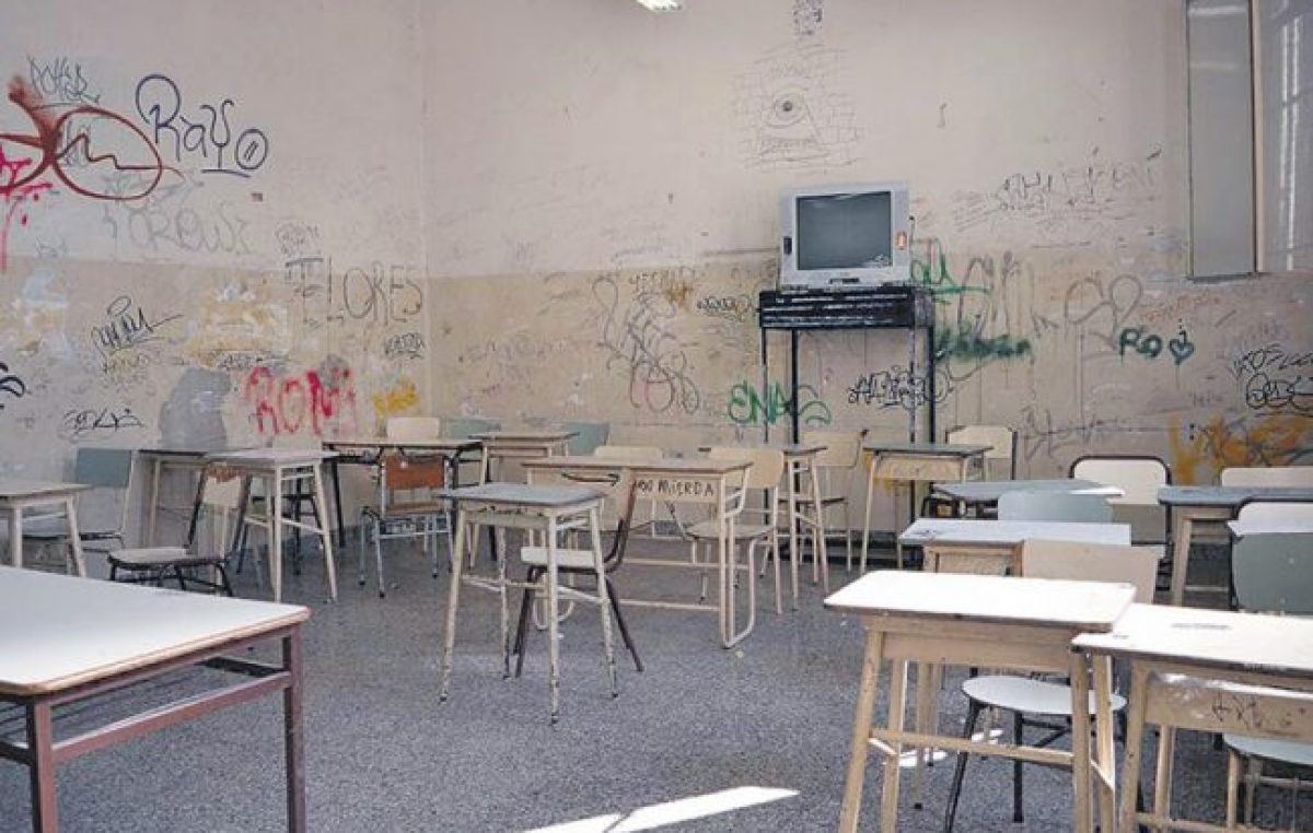 Cuatro años de ajuste para la educación