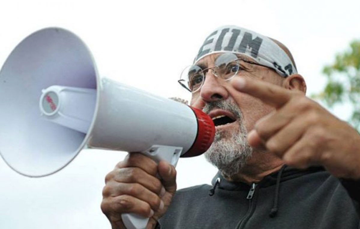 Jujuy: Santillán advierte «si el gobierno no hace nada por el pueblo iremos a las rutas»