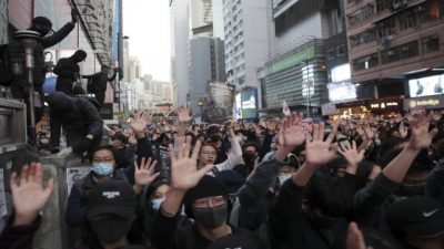 Otra vez, Hong Kong salió en masa a reclamar por más libertades a Pekín
