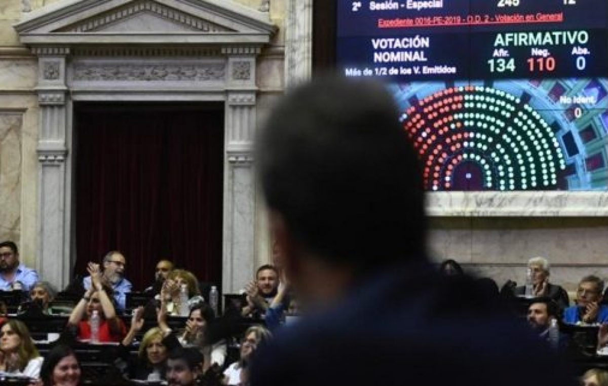 Diputados: se aprobó la Ley de Emergencia tras un debate de más de 15 horas