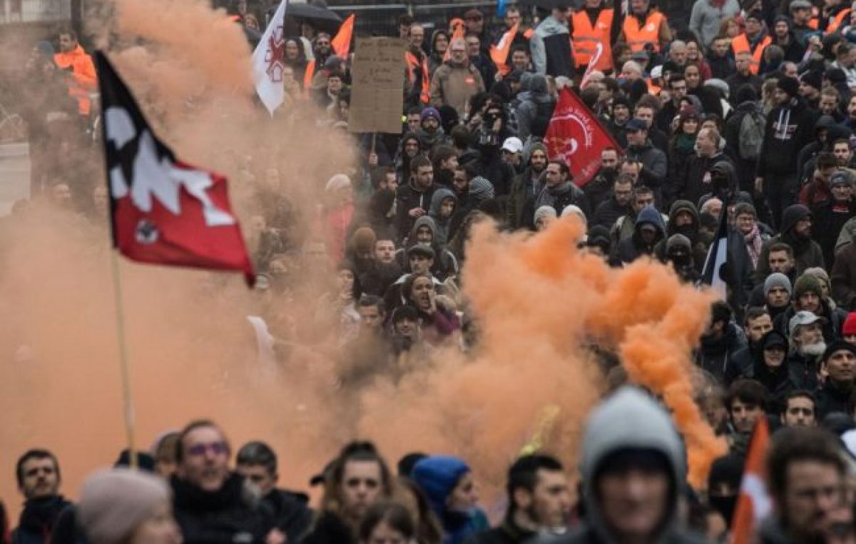 La movilización no se desinfla en Francia 