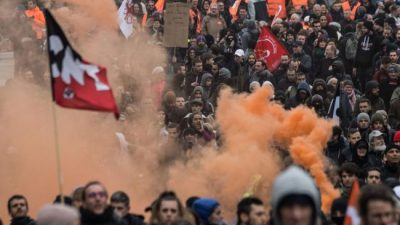 La movilización no se desinfla en Francia 