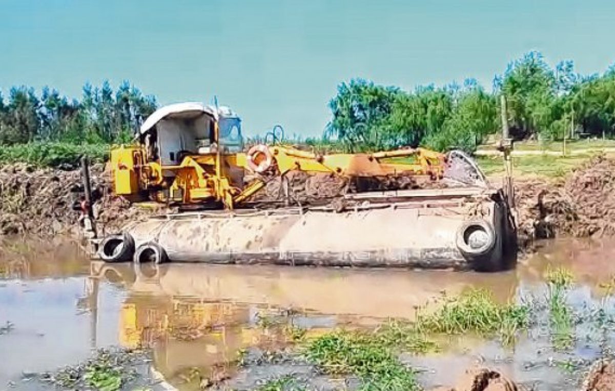 Victoria: Frenan dos obras de canalización en las islas que no tenían autorización