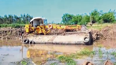 Victoria: Frenan dos obras de canalización en las islas que no tenían autorización