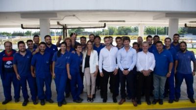 Malena Galmarini acordó la ejecución de obras millonarias de agua y cloacas para dos distritos bonaerenses