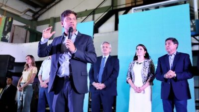 Fernández y Kicillof presentaron el programa “Escuelas a las Obra” en Moreno
