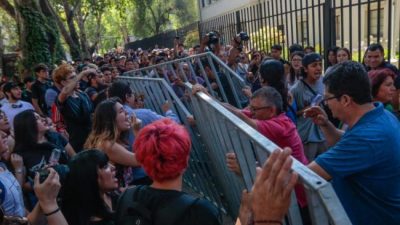 Disturbios por los exámenes de ingreso a la universidad en Chile