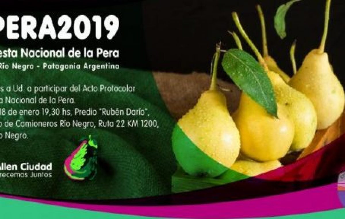 Fiesta Nacional de la Pera en Allen