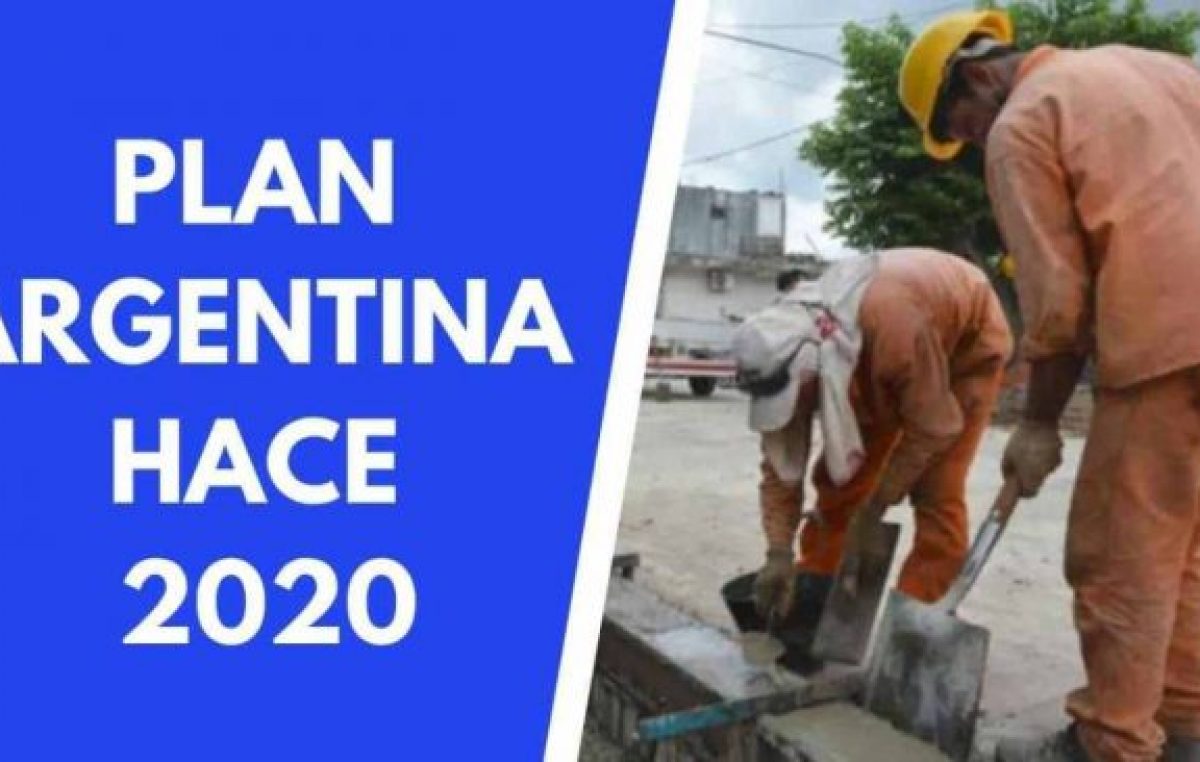 Alberto Fernández lanzó el Plan Argentina Hace 2020