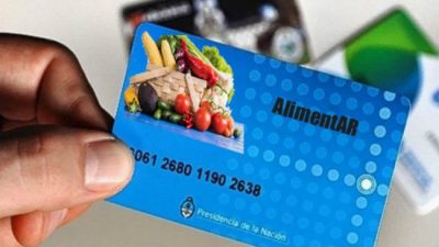 Córdoba recibirá 116 mil tarjetas alimentarias de la Nación