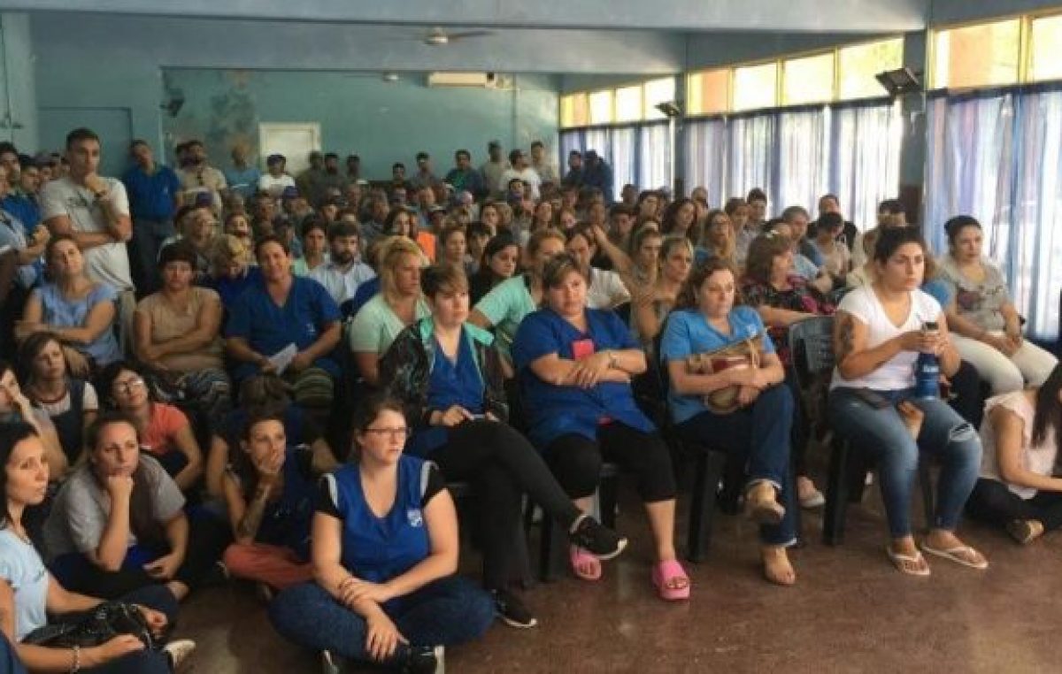 Municipales de Casilda: paro por tiempo indeterminado y corte de ruta