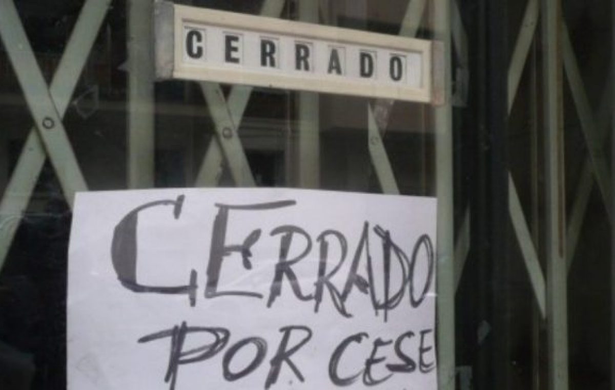 Cerraron en cuatro años más de 24 mil empresas empleadoras