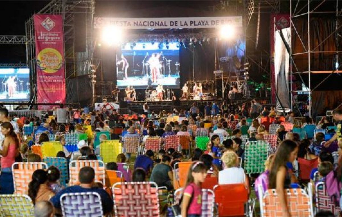 Comenzó la Fiesta Nacional de la Playa de Río en Concepción del Uruguay