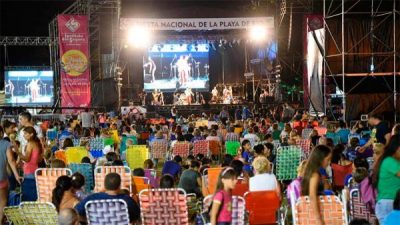 Comenzó la Fiesta Nacional de la Playa de Río en Concepción del Uruguay