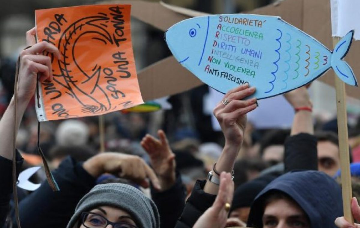 Italia: Las Sardinas reconfiguraron el debate del centroizquierda