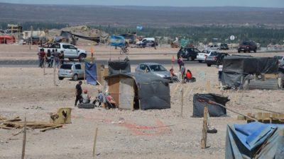 Ocupantes de la toma en Neuquén piden la intervención de Nación