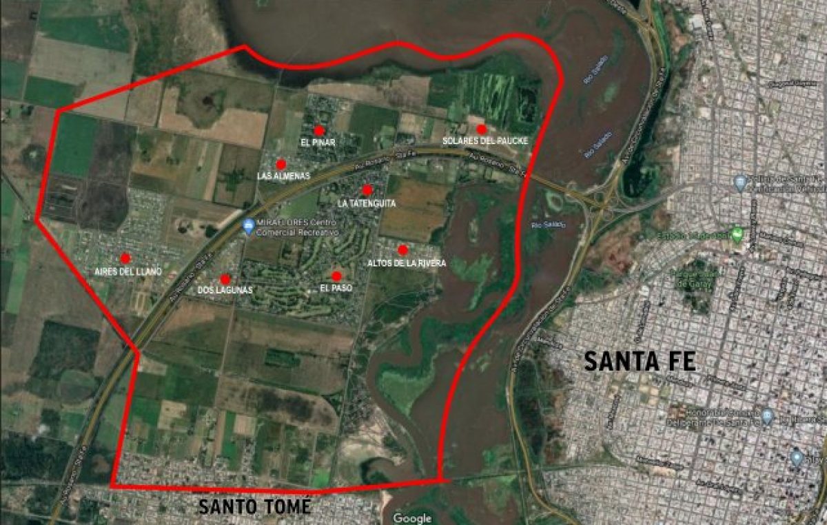 Santo Tomé: una importante zona poblacional busca emanciparse y fundar su propia localidad