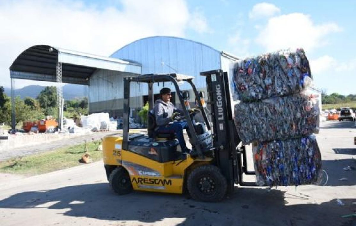 Tafí Viejo ya vendió 743 toneladas de material reciclable