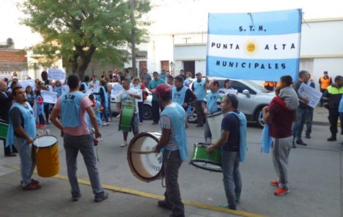Nuevo paro de los trabajadores municipales de Punta Alta