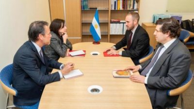 El FMI calificó como «muy productiva» la reunión con Martín Guzmán en Washington