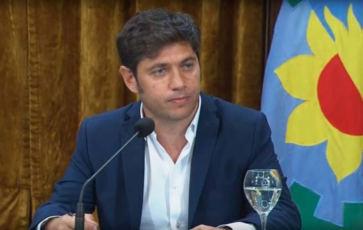 Kicillof: «Cambiemos fue un experimento neoliberal fracasado»